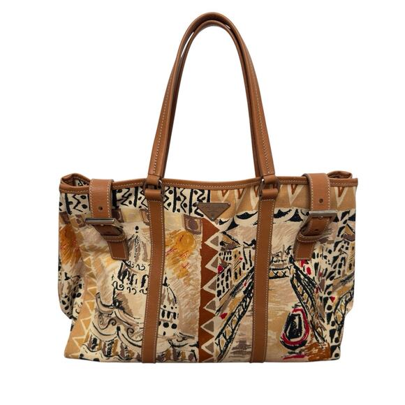 Prada Limited Edition Venetian Scene Tote Bag - Picture 1 of 16